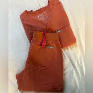 FIGS scrubs set.